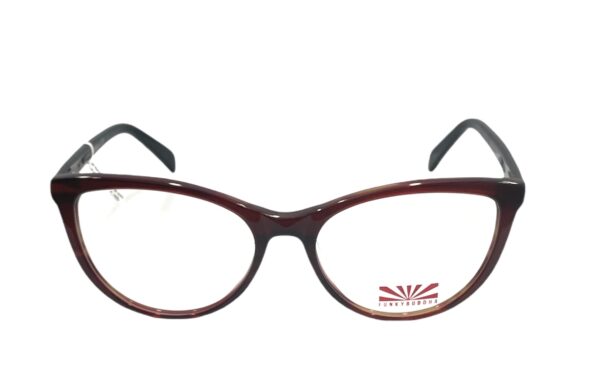 frames eyeglasses funky buddha burgundy acetate butterfly shape