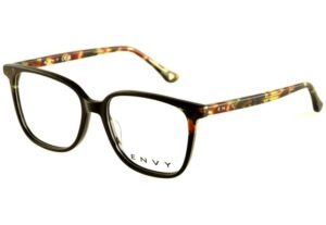 eyeglasses envy women square shape black acetate tortoise shell temples