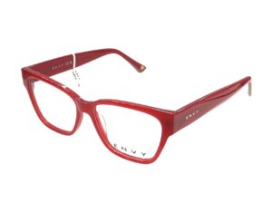 eyeglasses envy women butterfly shape red acetate