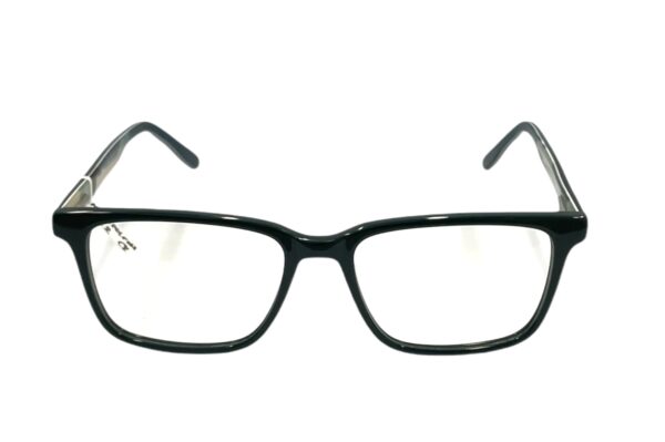 eyeglasses monte napoleone square shape dark green acetate for kids