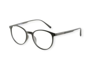 eyeglasses carlo rossi kids round shape matte black plastic frame