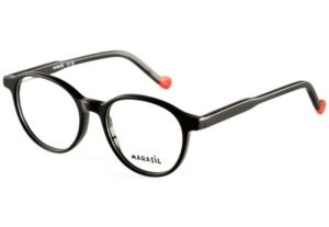 eyeglasses marasil kids boys girls round shape black acetate