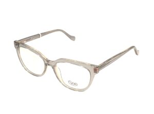 eyeglasses isee women butterfly shape transparent grey acetate