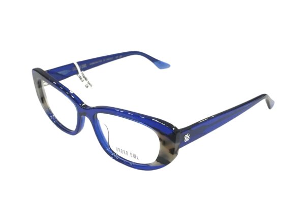 eyeglasses urban owl women buttrefly shape electric blue acetate