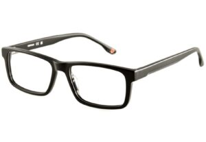 eyeglasses men hoffman square shape black acetate