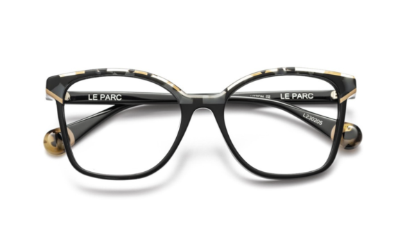 eyeglasses leparc women square shape black acetate