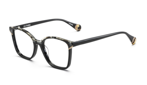 eyeglasses leparc women square shape black acetate