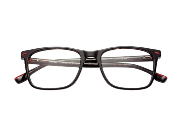 eyeglasses woodys men square shape black acetate dark brown havana