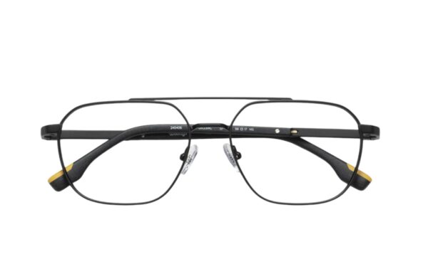 eyeglasses woodys men aviator shape matte black titanum frame