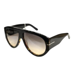 sunglasses eppoca unisex aviator shape oversized dark brown havana acetate gradient grey lenses uv protection