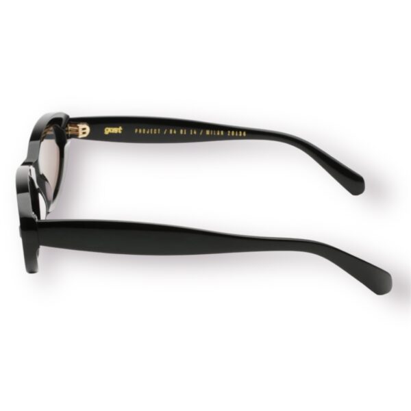 sunglasses gast unisex men women oval shape black acetate grey lenses antireflectice coating uv protection