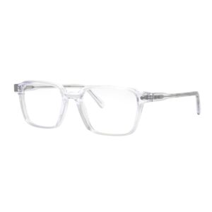 eyeglasses snob milano unisex square shape transparent acetate magnetic clip on with zeiss lenses uv protection