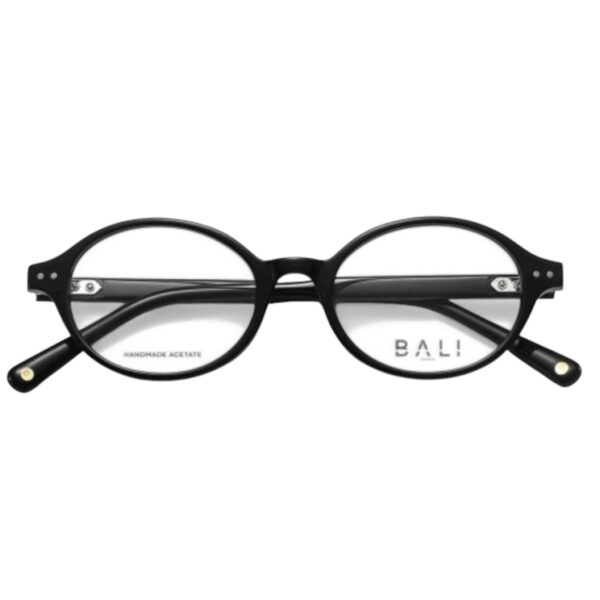 eyeglasses bali women oval shape black acetate