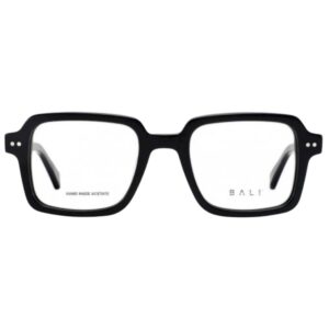 eyeglasses bali unisex square shape black acetate