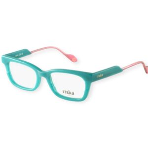 eyeglasses riska women butterfly shape green acetate