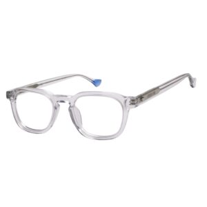 eyeglasses urban owl men square shape transparent acetate