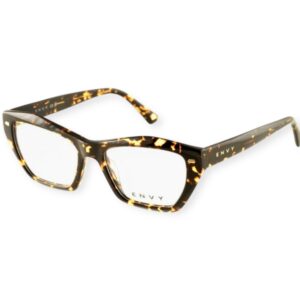 eyeglasses envy women butterfly shape brown havana acetate