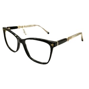eyeglasses antonio miro women butterfly shape black acetate