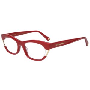 eyeglasses zeus and dione butterfly shape red acetate gold metallic details