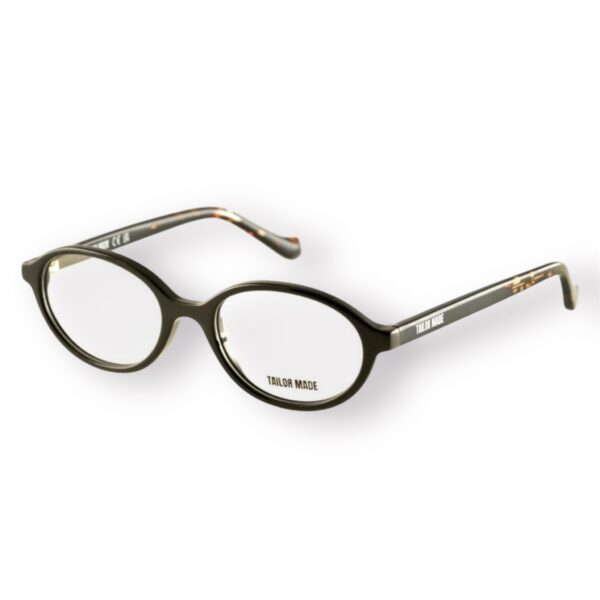 eyeglasses tailor made women oval shape black acetate