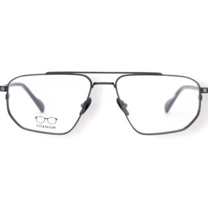 eyeglasses snob milano men aviator shape black metallic frame magnetic sun clip on zeiss lenses uv protection