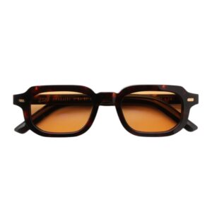 sunglasses gast unisex square shape brown havana acetate orange lenses antireflective coating uv protection