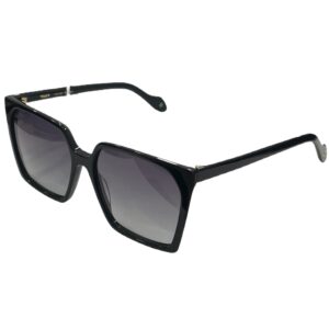 sunglasses touch women butterfly shape black acetate gradient grey acetate uv protection