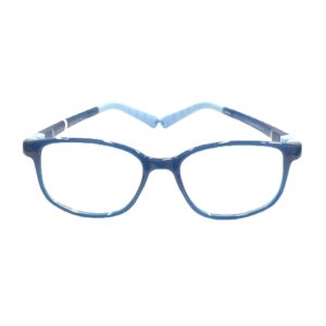 eyeglasses playmobil kids square shape blue plastic frame aqua details