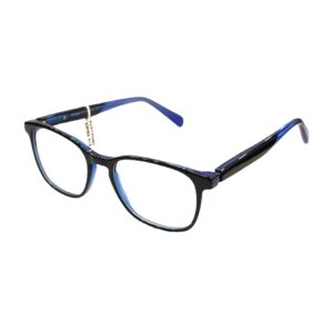 eyeglasses playmobil kids square shape blue-black acetate