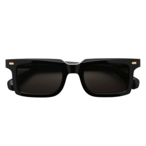 sunglasses gast unisex square shape black acetate grey lenses antireflective coating uv protection