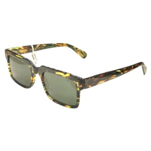 sunglasses touch unisex square shape green tortoise shell acetate green g15 lenses uv protection