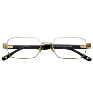 Unisex γυαλιά οράσεως BALI BLAKE 25475 C1 χρυσά μεταλλικά με μαύρους βραχίονες