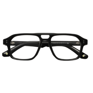 Unisex γυαλιά οράσεως BALI BOLT 25462 C1 μαύρα κοκάλινα με διπλή γέφυρα aviator