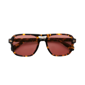 Unisex γυαλιά ηλίου GAST SYN HAVANA FLAME SY08 ταρταρούγα με ανοιχτούς κόκκινους φακούς
